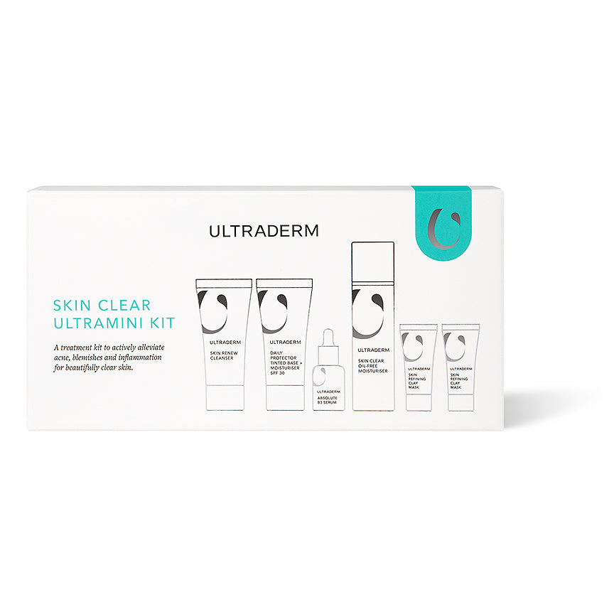 Ultraderm Skin Clear Starter Kit for blemishes, acne and problematic skin
