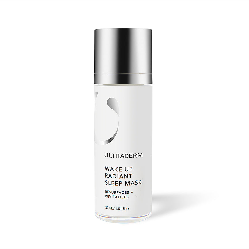 Ultraderm Wake Up Radiant Sleep Mask, overnight Glycolic Acid Mask