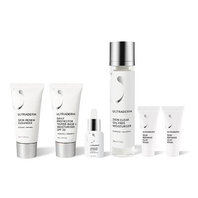 Ultraderm Skin Clear Starter Kit for blemishes, acne and problematic skin