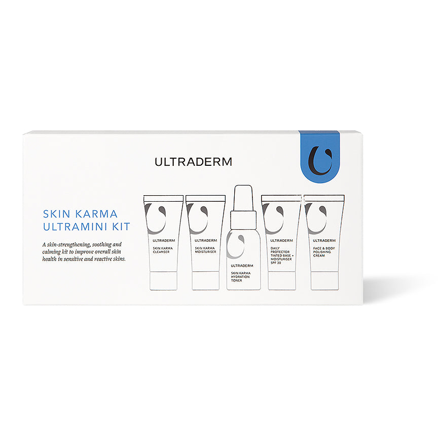 Ultraderm Skin Karma UltraMini Kit, Soothing & Calming Skincare Starter Kit