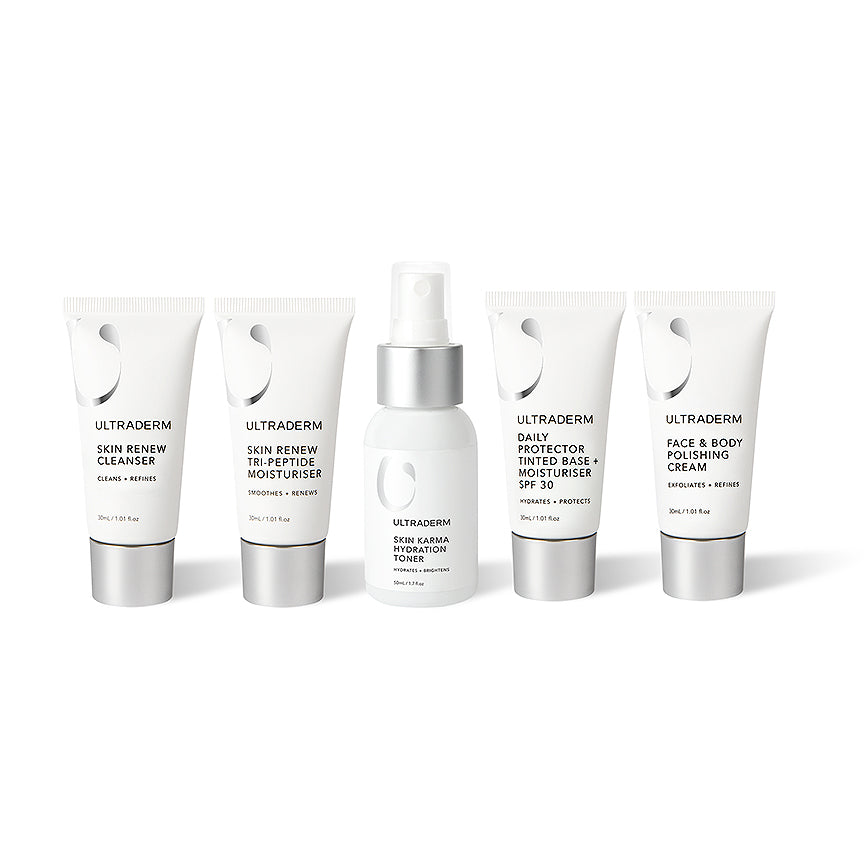 a skincare starter kit solution to target the signs of ageing