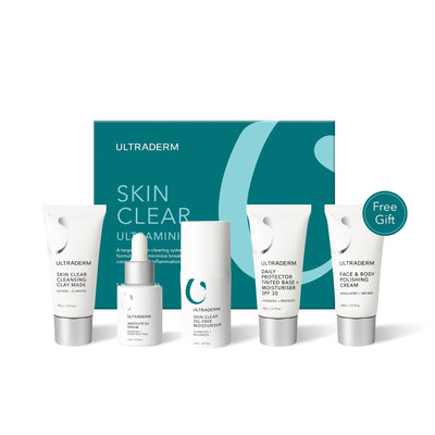 Ultraderm Skin Clear UltraMini Kit For Blemish & Oily Skin