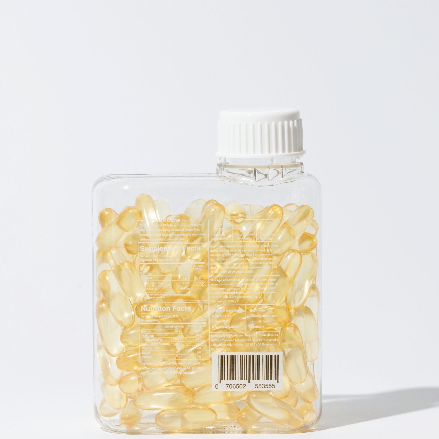 Tonik Coconut Oil Capsules