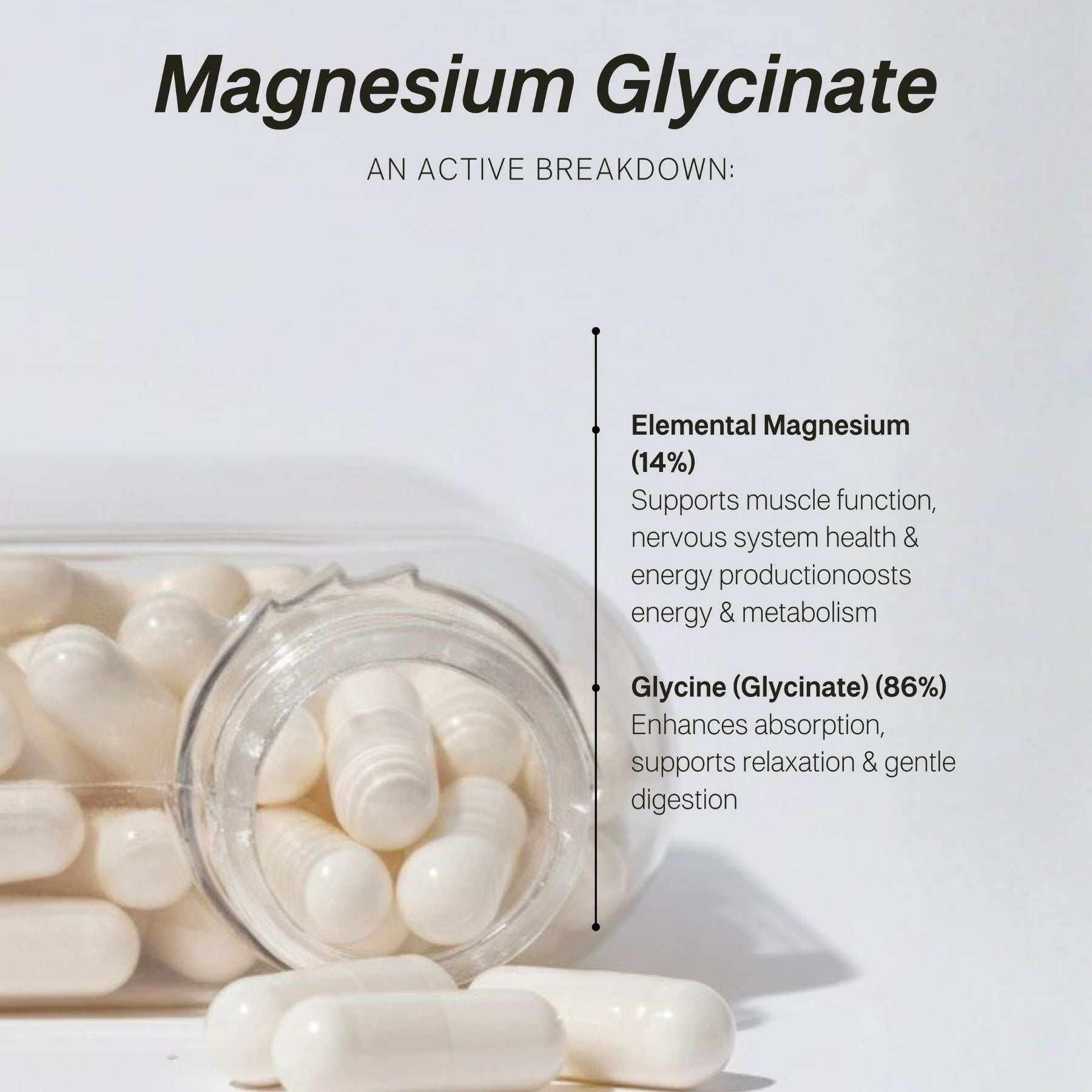 Tonik Magnesium Glycinate Capsules