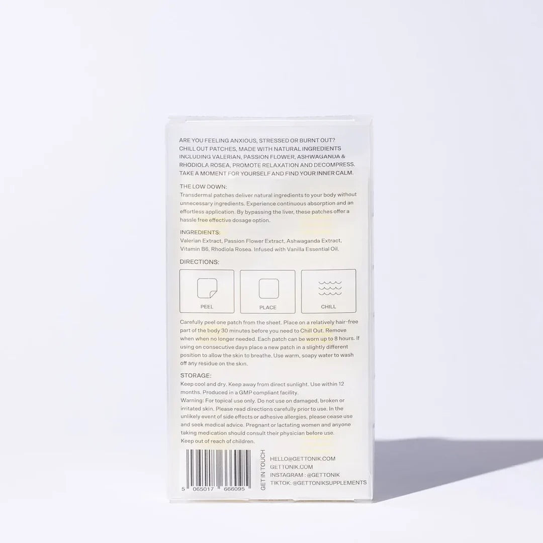Tonik Nod Off Sleep & Relaxation Transdermal Patch 30pk